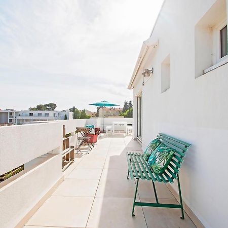 Appartamento Magnifique duplex dernier étage, grande terrasse Montpellier Esterno foto
