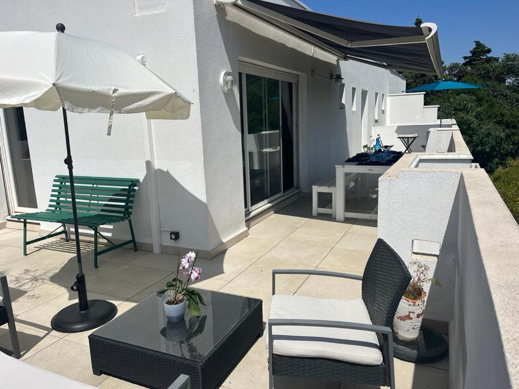 Appartamento Magnifique duplex dernier étage, grande terrasse Montpellier Esterno foto